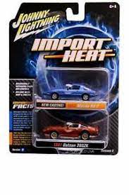 Johnny lightning Import Heat - 1982 Mazda RX-7 and 1981 Datsun 280ZX