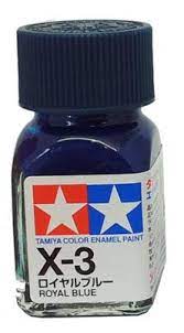 Tamiya Enamel Paint X-3 Royal Blue