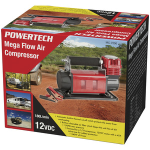 COMPRESSOR AIR 180L/MIN 12VDC W/BAG - Save $50