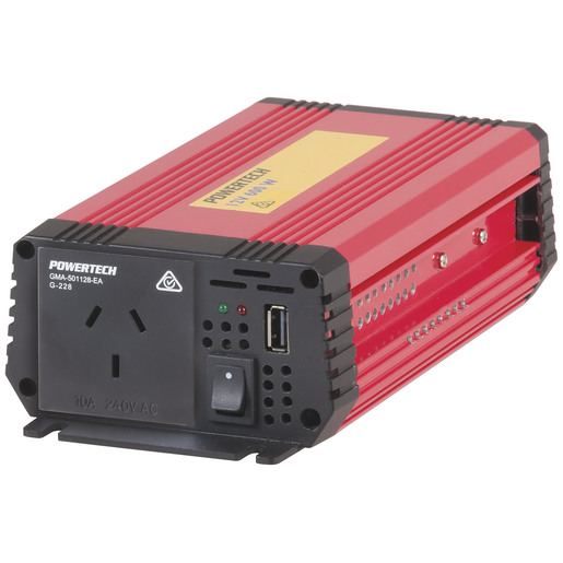 INVERTER MSW 600W 12VDC/230VAC 50HZ USB