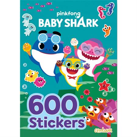 Baby Shark 600 stickers