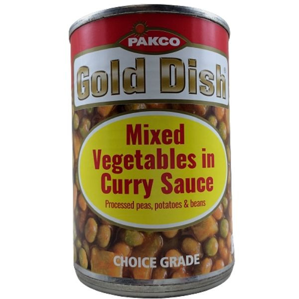 Gold Dish Mixed Vegetables in Curry Sauce