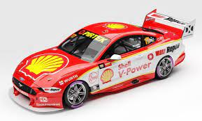 Authentic  1:43 Shell V-Power Racing Team #17 Ford Mustang GT Supercar - 2020 Championship Winner
