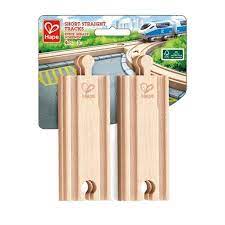 Hape Short Straight Track 4pc