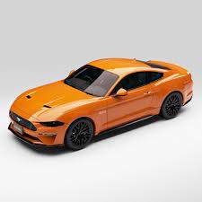 Authenic 1:18 Ford Mustang GT Fastback - Twist Orange