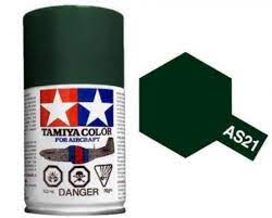 Tamiya Spray Paint AS-21 Dark Green