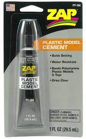 Zap Plastic Model Cement