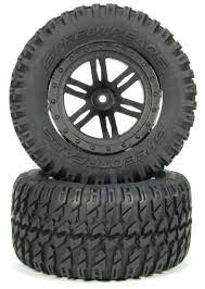 ECX 1:10 AMP MT/DB F/R Tyre and Wheel ECX43012