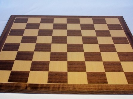 Walnut Chess Board 48cm