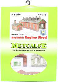 Metcalfe Red Brick Engine Shed PN913