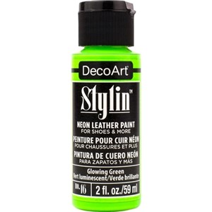 DECOART STYLIN 2oz GLOWING GREEN