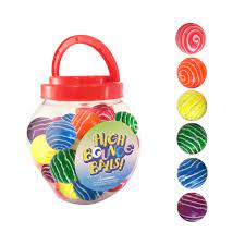 High Bounce Swirly Balls 38mm