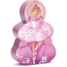 Puzzle Ballerina and Flowers 36pc Puzzle