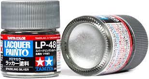 Tamiya Lacquer Paint LP-48 Sparkling Silver