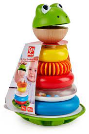 Hape Mr Frog Stacking Rings