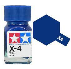 Tamiya Enamel Paint X-4  Blue