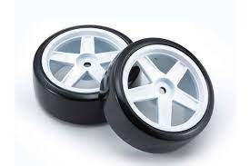 Kyosho 1/10 Premounted Drift Tires and Wheels