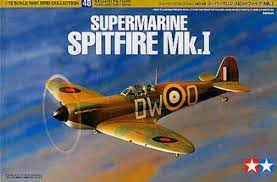 Tamiya 1/72 Spitfire Supermarine Mk.1