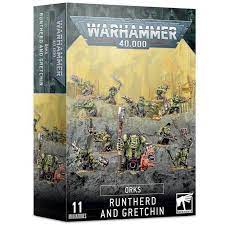 50-16 Warhammer 40,000 Orks  Runtherd and Gretchin