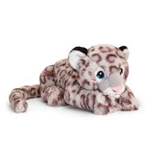 Keeleco Snow Leopard Lying 25 cm