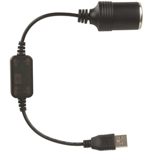 LEAD CNVTR 5V USB - 12VDC 0.66A W/CIGSKT