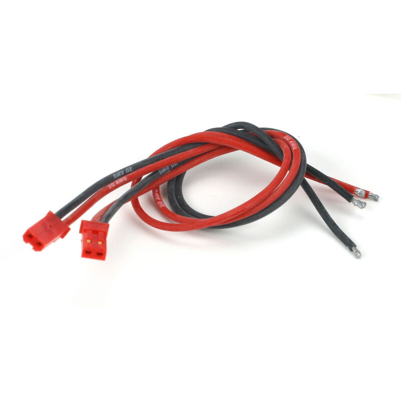 JST Male Connector w/Lead (2) Deans-C
