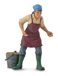 Collect Large Female Farmer Figure