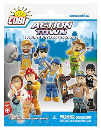 Cobi Action Town Block Figures with accessories