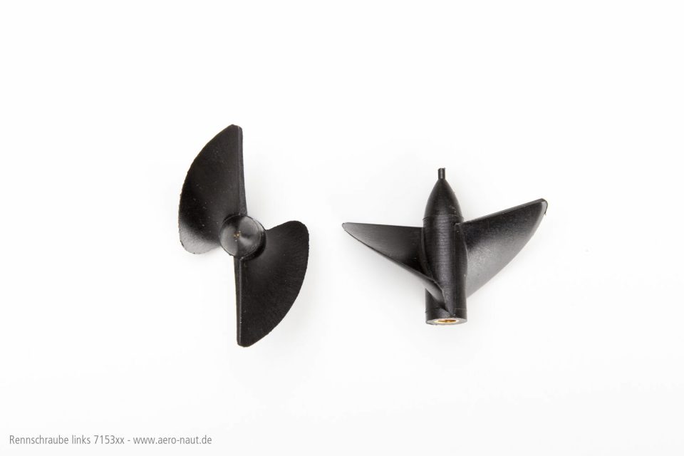 Aero-Naut Boat Racing Propeller 2 Blade, 36mm ∅ M4 thread, 50mm pitch 7153/54