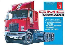 AMT 1/25 GMC Astro 95 Semi Truck