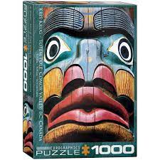 Totem Pole Comox Valley BC 1000pc Puzzle