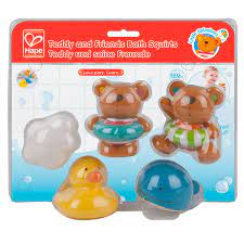 Hape Teddy & Friends Bath Squirts