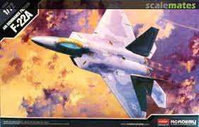 Academy 1/72 F-22 A Raptor Air Dominance Fighter