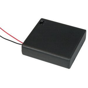 BATT HOLDER 4AA SWITCHED ENCLOSED