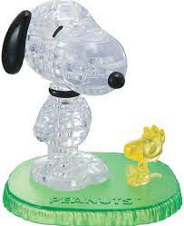 Crystal Puzzle Snoopy Woodstock