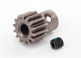 Traxxas 2427 - Gear, 14-T pinion (48-pitch) (fits 3mm shaft)/ set screw