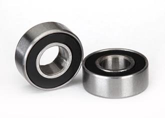 Traxxas 5116A - Ball bearings, black rubber sealed (5x11x4mm) (2)