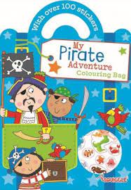 My Prirate Adventures Colouring Bag with 100 stickers