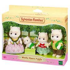 Sylvanian Family Woolly Alpaca Family