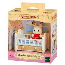 Sylvanian Families 5017 -  Chocolate Rabbit Baby Set