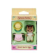 Sylvanian Family Walnut Squirrel Baby