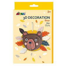 Avenir 3D Decoration Bear