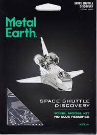 Metal Earth Space Shuttle Discovery