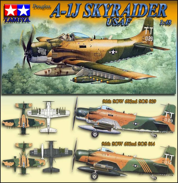 Tamiya 1/48 Douglas A-1J Skyraider