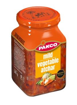 Pakco Mild Vegetable Atchar 385g ** SPECIAL ** Dated Stock