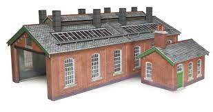 Metcalfe 00/H0 Double Track Engine Shed  PO313