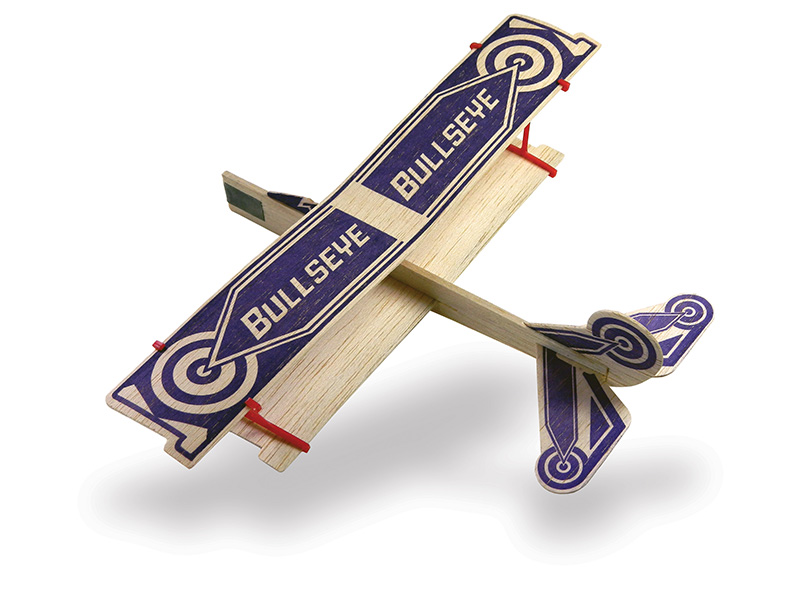 Guillow's Balsa Bullseye Biplane