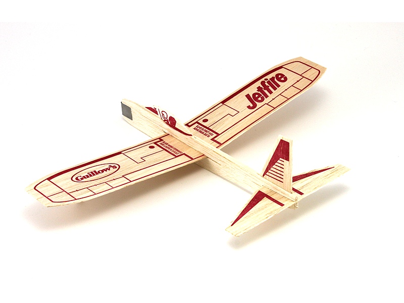 Guillow's Balsa Jetfire glider