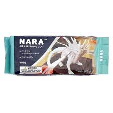 Nara Air Hardening White Clay 500g