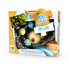 PD-Space Glow in the Dark Puzzle 100pc